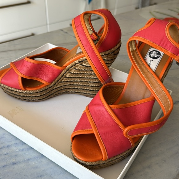 Lanvin espadrilles size 40 us 9. - Picture 5 of 6